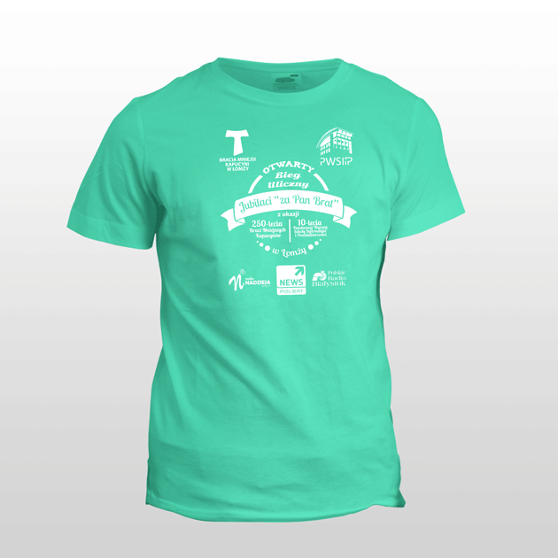Projekt koszulki dla PWSIiP w Łomży