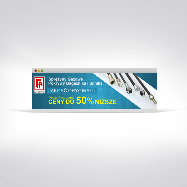 Kreacja dla sklepu motoryzacyjnego