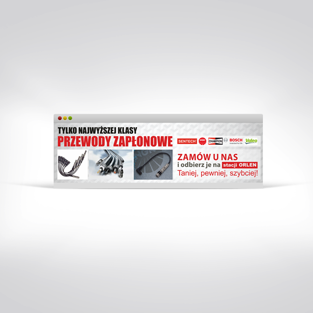 Kreacja dla sklepu motoryzacyjnego