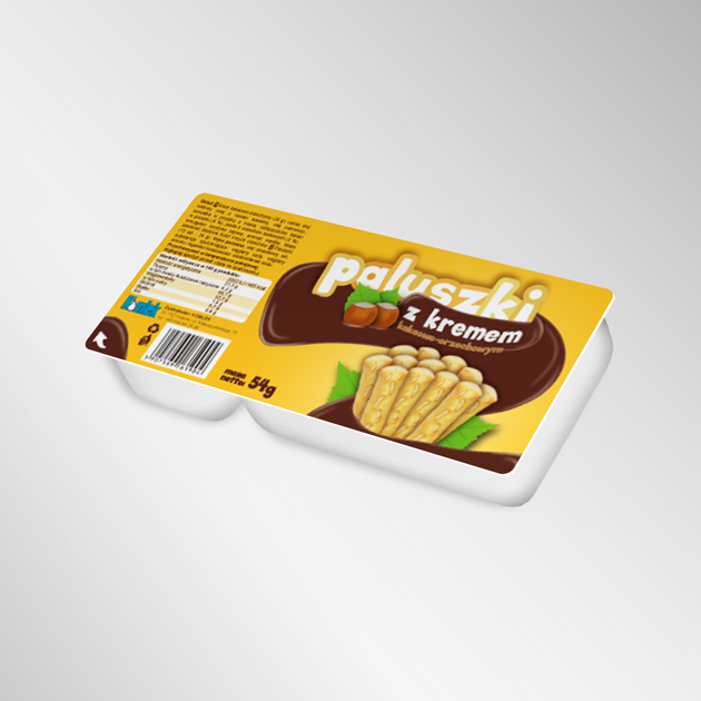 Projekt opakowania paluszków