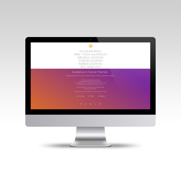 Projekt strony monikasleszynska.com